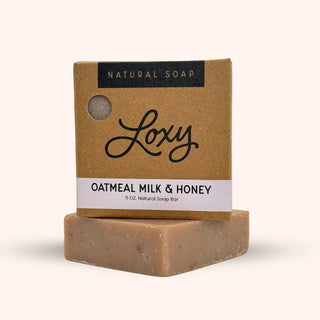 Therapeutic Oatmeal Milk & Honey Body Wash Bar - Loxy