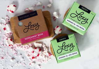 Rice Protein Shampoo Bars: Strengthen and Volumize Thin or Fine Hair | Loxy