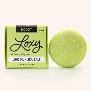 BOOST: Volumizing Shampoo Bar for Fine or Oily Hair with Lime Oil & Sea Salt