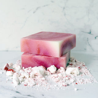 Peppermint Bark Body Wash Bar - naturél