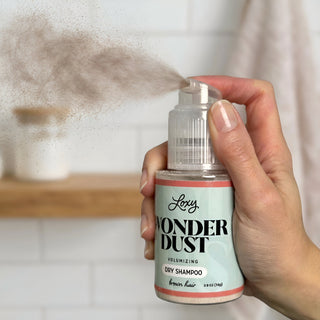 Wonder Dust Dry Shampoo – Oil-Absorbing, Volumizing Powder for Light, Brown & Dark Hair