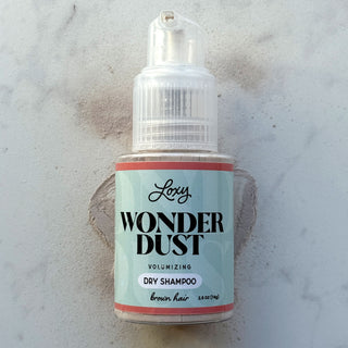 Wonder Dust Dry Shampoo – Oil-Absorbing, Volumizing Powder for Light, Brown & Dark Hair