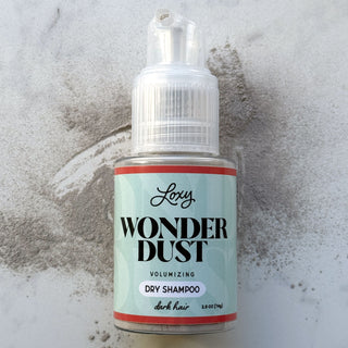 Wonder Dust Dry Shampoo – Oil-Absorbing, Volumizing Powder for Light, Brown & Dark Hair