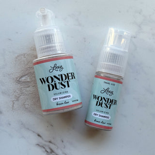 Wonder Dust Dry Shampoo – Oil-Absorbing, Volumizing Powder for Light, Brown & Dark Hair