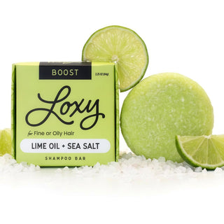 BOOST: Volumizing Shampoo Bar for Fine or Oily Hair with Lime Oil & Sea Salt