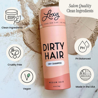Dirty Hair Dry Shampoo - naturél