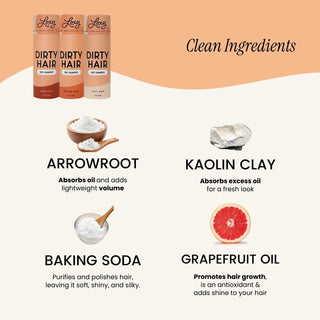 Dirty Hair Dry Shampoo - naturél