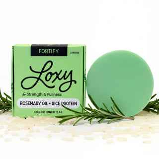 Fortify: Volumizing & Strengthening Conditioner Bar with Rosemary Oil & Rice Protein - naturél
