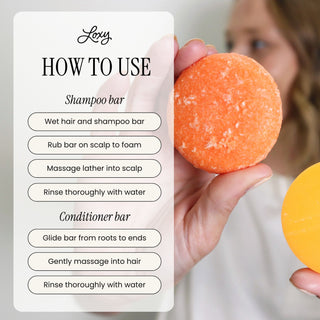 MAINTAIN: Shampoo Bar & Conditioner Bar for growth & shine