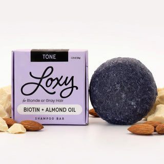 Tone: Purple Shampoo bar with Biotin & Almond Oil - naturél